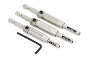 Blue Spot Tools 3 PCE Hinge Drill Bit Set