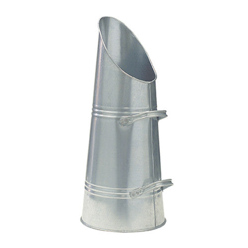 Galvanised Coal Hod with Side Handles