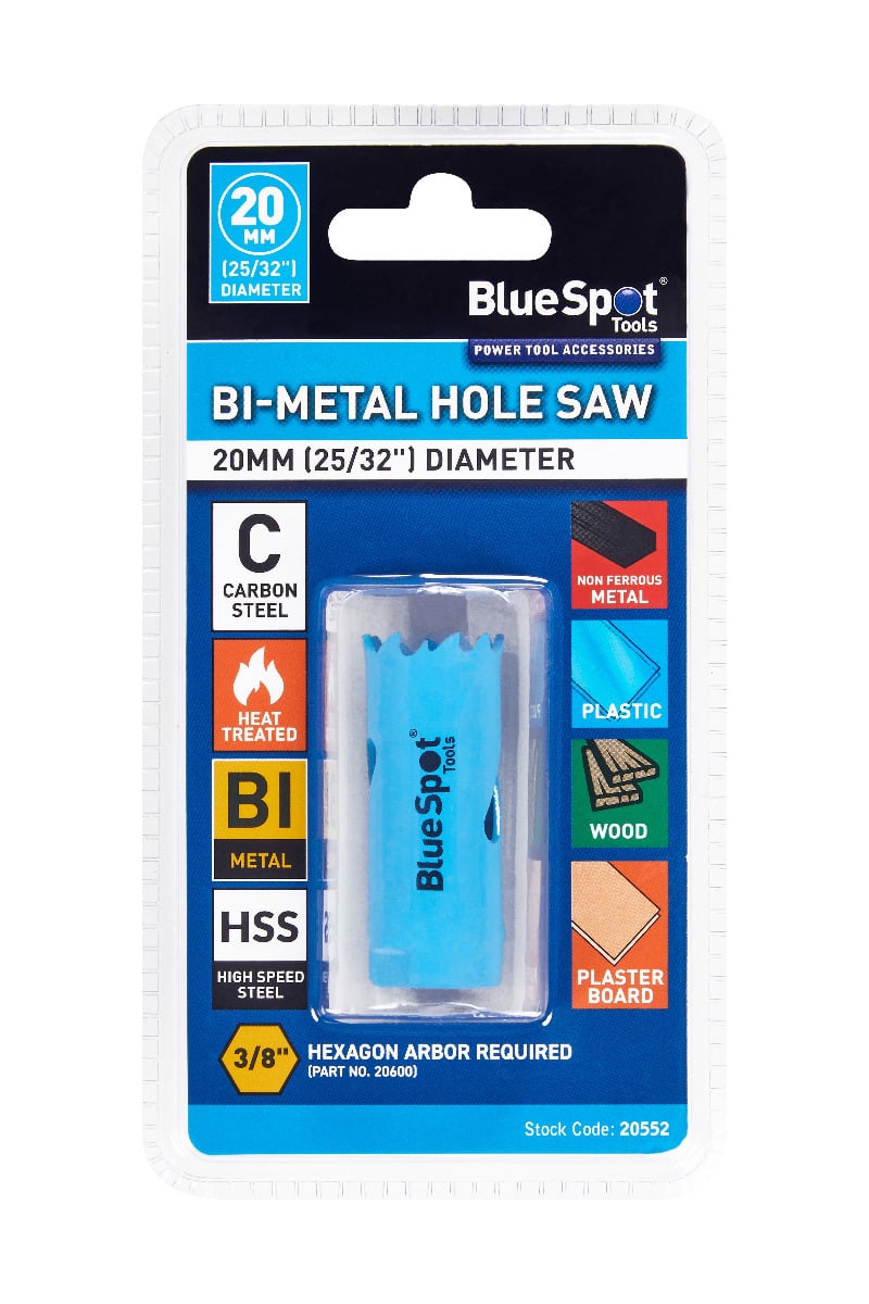 Blue Spot Tools Bi-Metal Holesaw