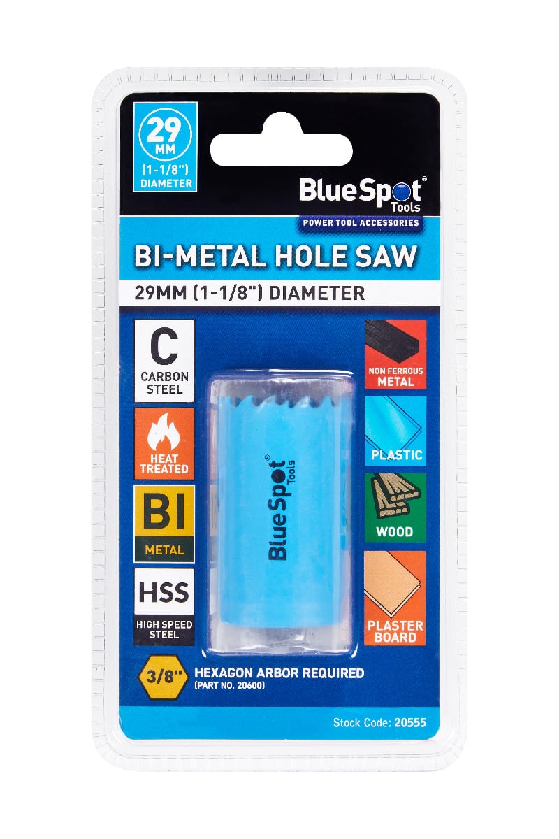 Blue Spot Tools Bi-Metal Holesaw