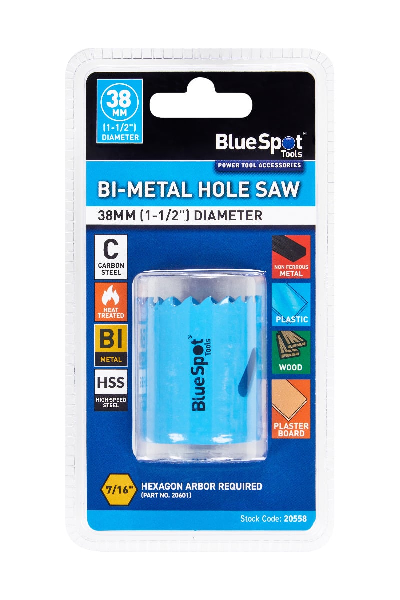Blue Spot Tools Bi-Metal Holesaw