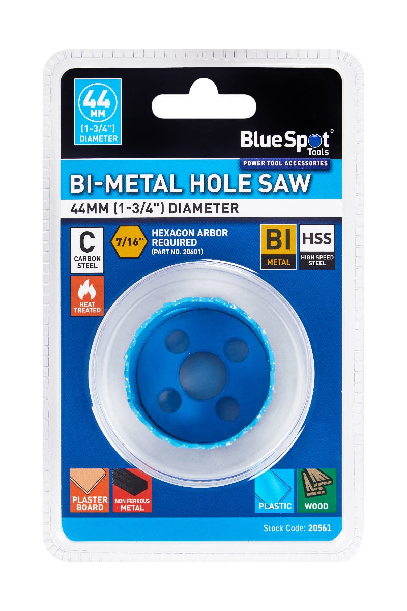 Blue Spot Tools Bi-Metal Holesaw