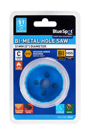 Blue Spot Tools Bi-Metal Holesaw