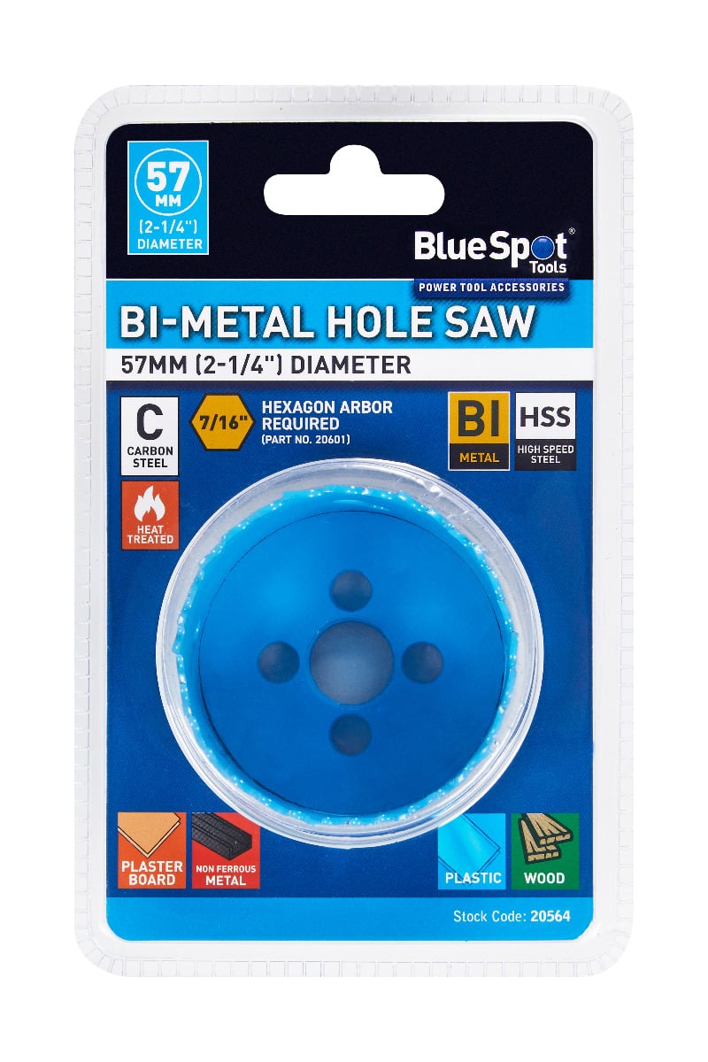 Blue Spot Tools Bi-Metal Holesaw