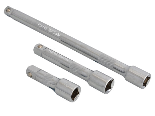 Blue Spot Tools 3 PCE 1/2" Chrome Vanadium Extension Bar Set