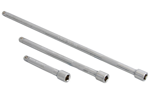 Blue Spot Tools 3 PCE 1/4" Chrome Vanadium Extension Bar Set