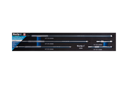 Blue Spot Tools 5 PCE Extra Long 3/8" Extension Bar Set