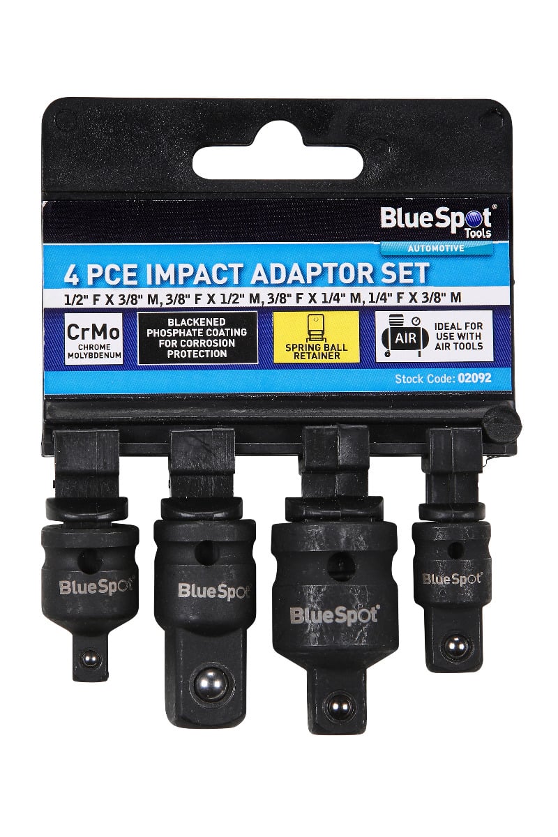 Blue Spot Tools 4 PCE Impact Adaptor Set