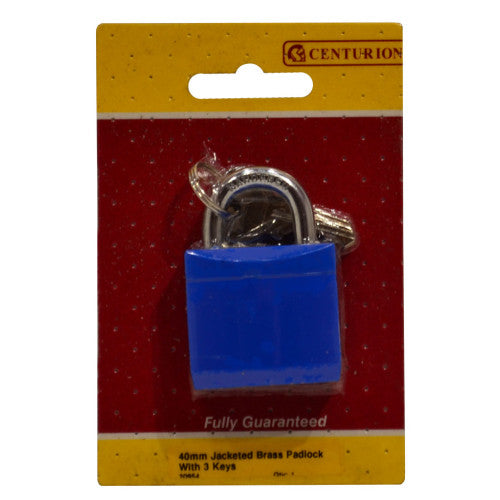 Jacketed Brass Padlocks, 40mm
