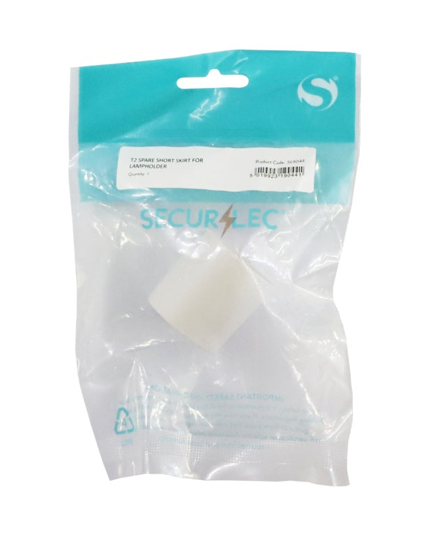 Securlec T2 Spare Short Skirt for Lampholder Pre-Packed