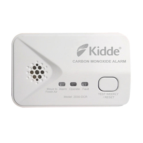Battery Operated CO Alarm, 3yrs warranty