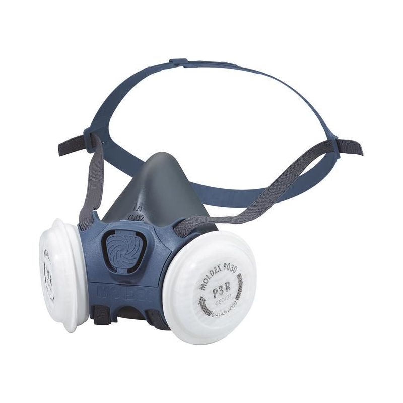 Moldex Series 7000 Half Mask (Medium) 2 x P3 R Filters Moldex - RockBottom Northampton