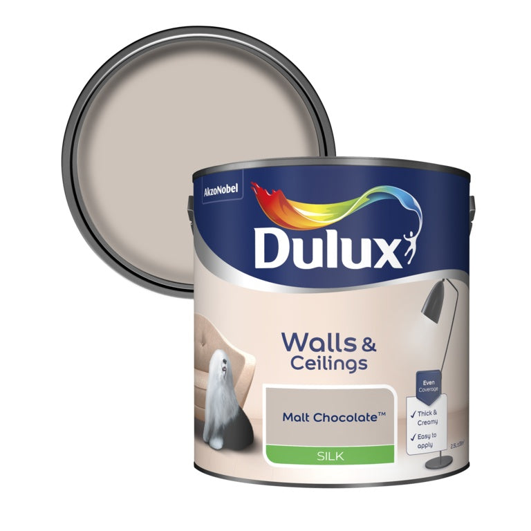 Dulux Silk 2.5L Malt Chocolate