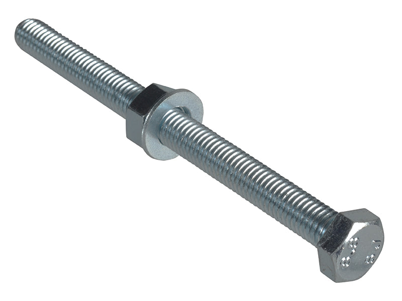 ForgeFix High Tensile Set Screw ZP M8 x 100mm ForgePack 2