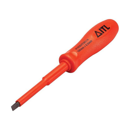 Itl Insulated Insulated Engineers Screwdriver 100mm x 6.5mm ITL Insulated - RockBottom Northampton