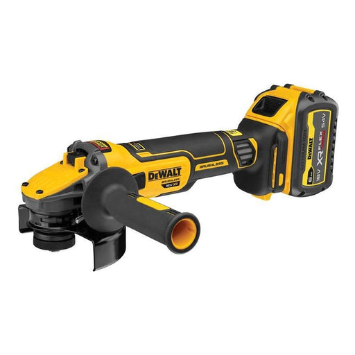 Dewalt Power Tools DCG409T1 XR Advantage Grinder 125mm 18V 1 x FlexVolt 6.0Ah Li-ion DeWALT Power Tools - RockBottom Northampton