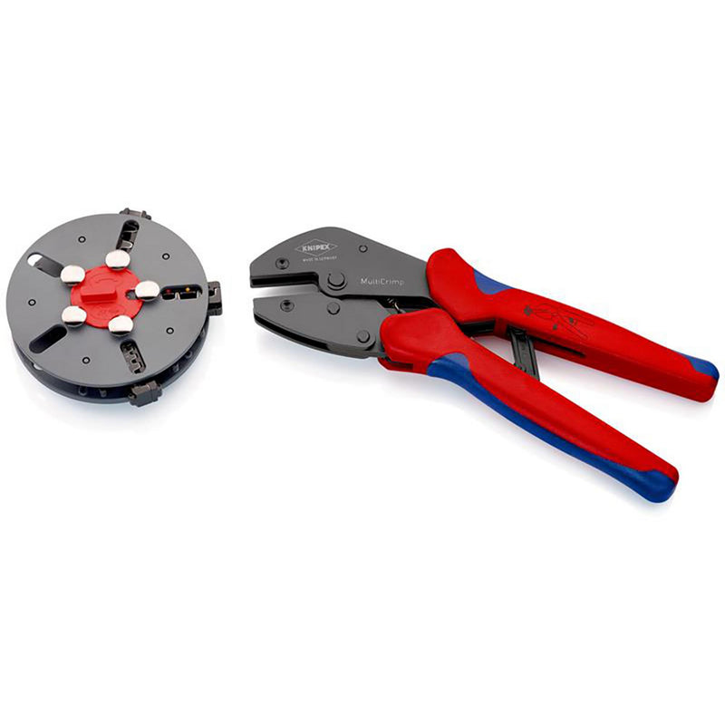 Draper 22246 KNIPEX 97 33 01 MultiCrimp® Lever  Action Crimping Pliers, 0.25  6.0 mm&sup2; Capacity, 250mm