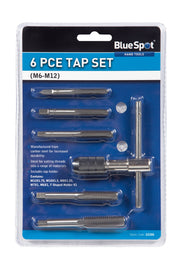 Blue Spot Tools 6 PCE Tap Set (M6-M12)