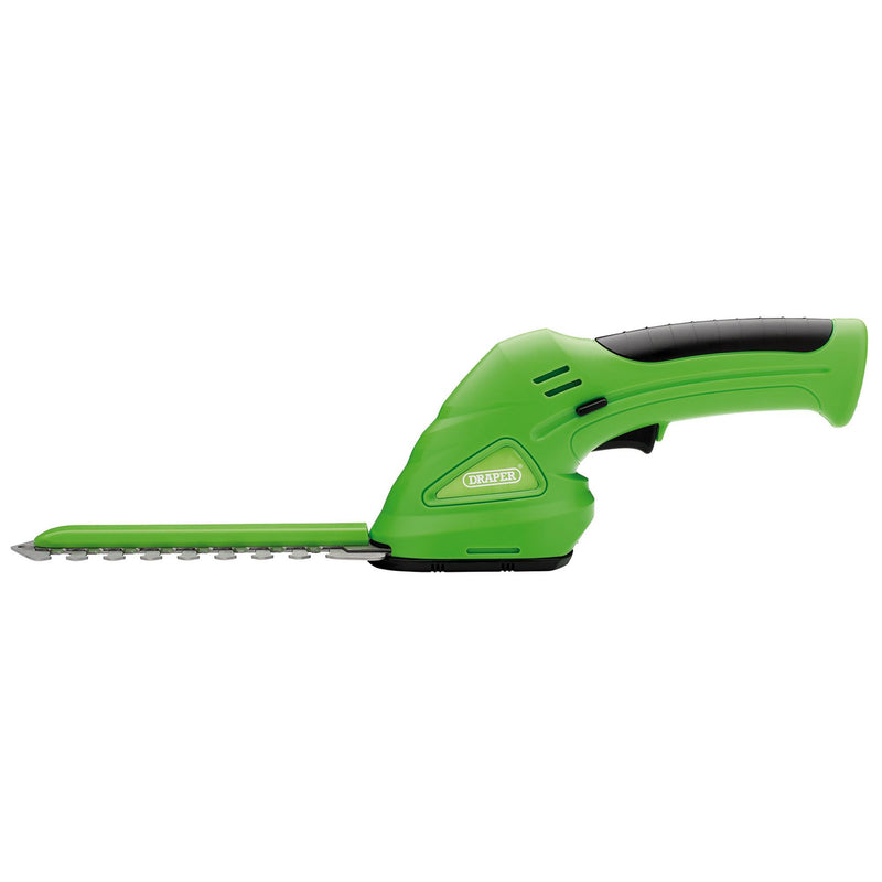 Draper 22403 7.2V Cordless Grass and Hedge Shear Kit (4 Piece)