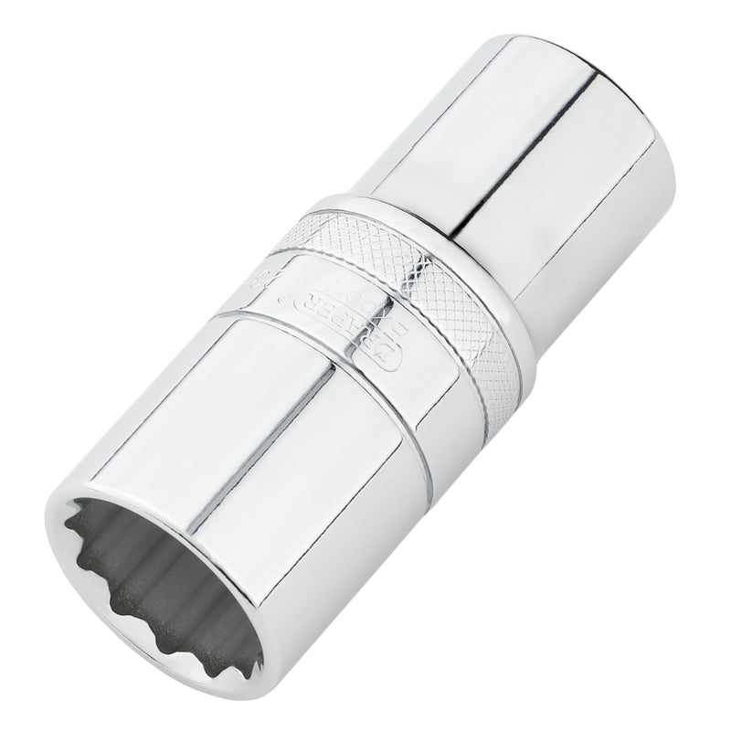 Draper 22423 Draper Expert HI-TORQ® 12-Point Metric Deep Socket, 1/2" Sq. Dr., 23mm