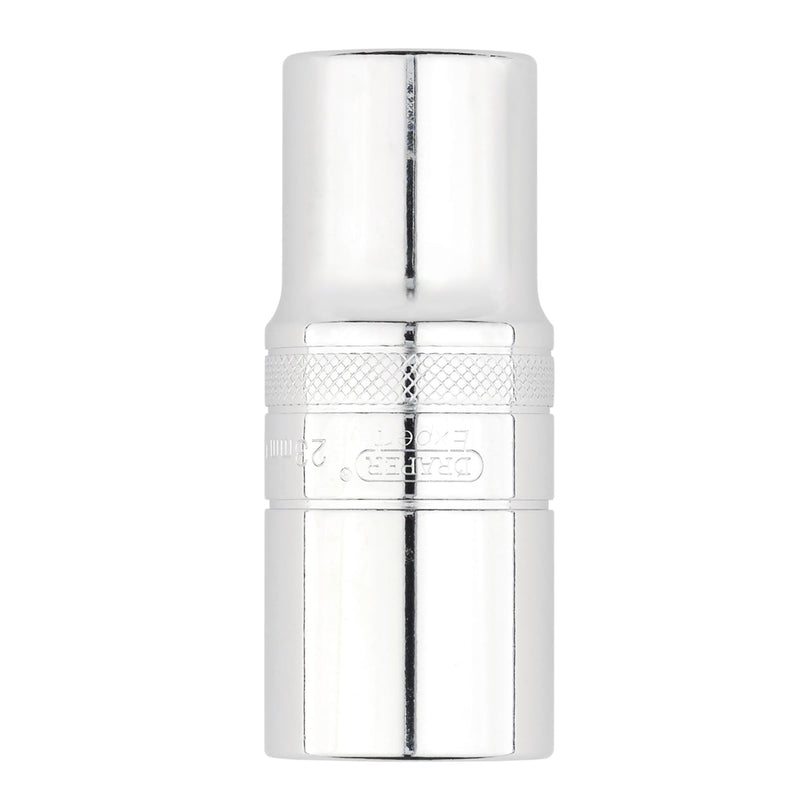 Draper 22423 Draper Expert HI-TORQ® 12-Point Metric Deep Socket, 1/2" Sq. Dr., 23mm