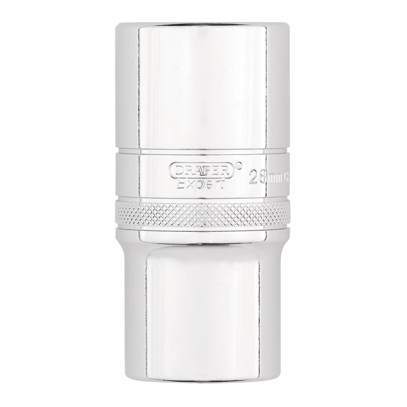 Draper 22425 Draper Expert HI-TORQ® 12-Point Metric Deep Socket, 1/2" Sq. Dr., 28mm