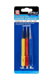 Blue Spot Tools 3 PCE Centre Punch Set