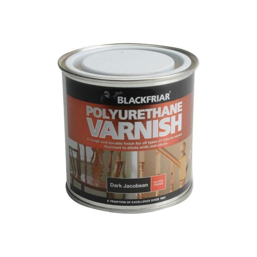 Blackfriar Polyurethane Varnish P85 Dark Jacobean Gloss 250ml Blackfriar - RockBottom Northampton