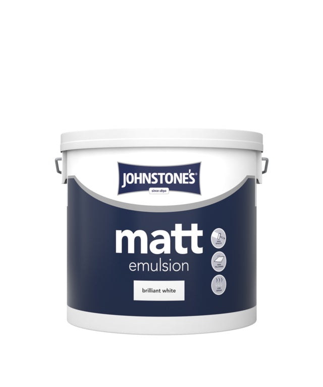 Johnstone's Matt - Brilliant White 5L