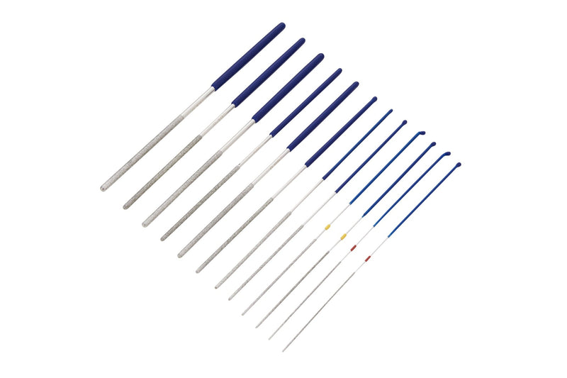 Blue Spot Tools 12 PCE Round Flexible Diamond Files In Case