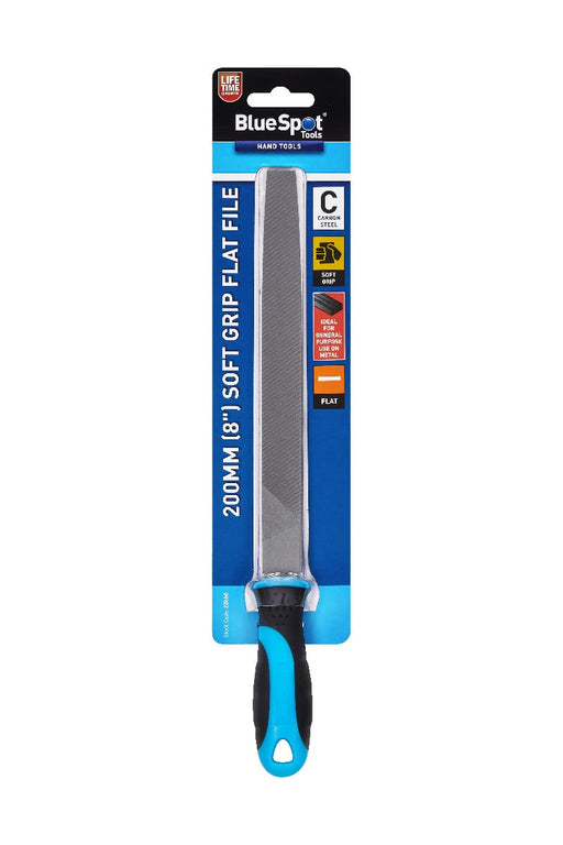 Blue Spot Tools 8" Soft Grip Flat File
