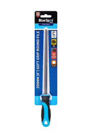 Blue Spot Tools 8" Soft Grip Round File