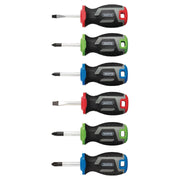 Draper Stubby Soft Grip Screwdriver Set (6 Piece) Draper - Town Tools