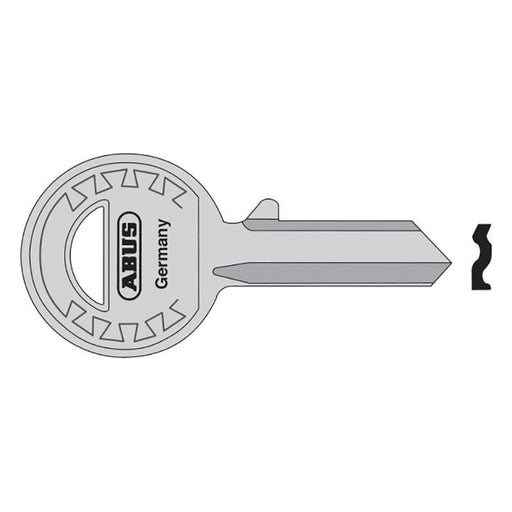 Abus Mechanical 24-41-885 Right Hand 4 Pin Key Blank ABUS Mechanical - RockBottom Northampton 
