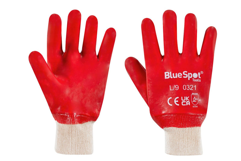 Blue Spot Tools Heavy Duty Pvc Gloves
