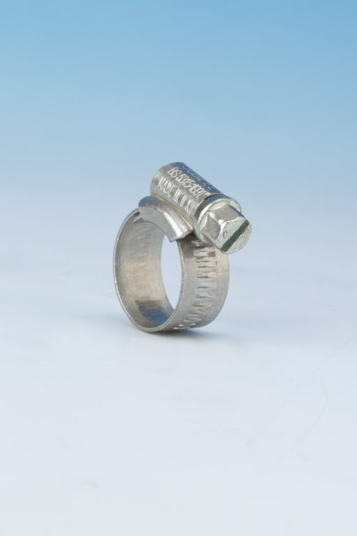 Jubilee Hose Clip - Mild Steel Zinc Plated 11 - 16mm Box 10
