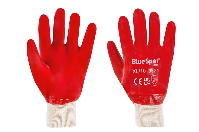 Blue Spot Tools Heavy Duty Pvc Gloves