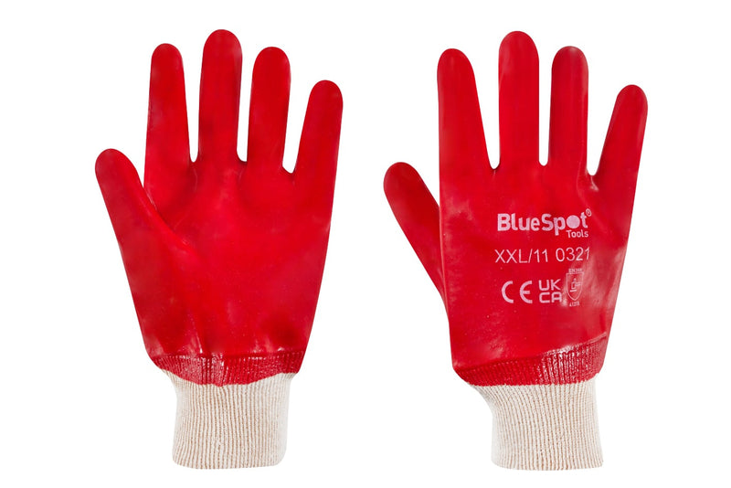 Blue Spot Tools Heavy Duty Pvc Gloves