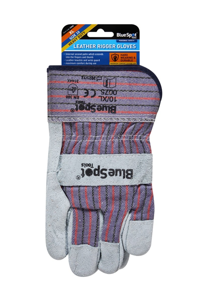 Blue Spot Tools Leather Rigger Glove