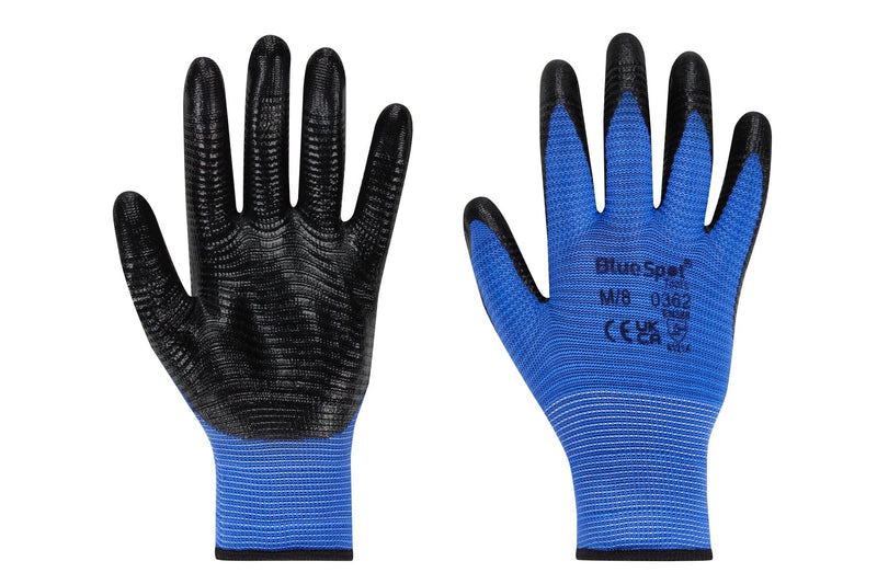 Blue Spot Tools Extra Grip Nitrile Glove