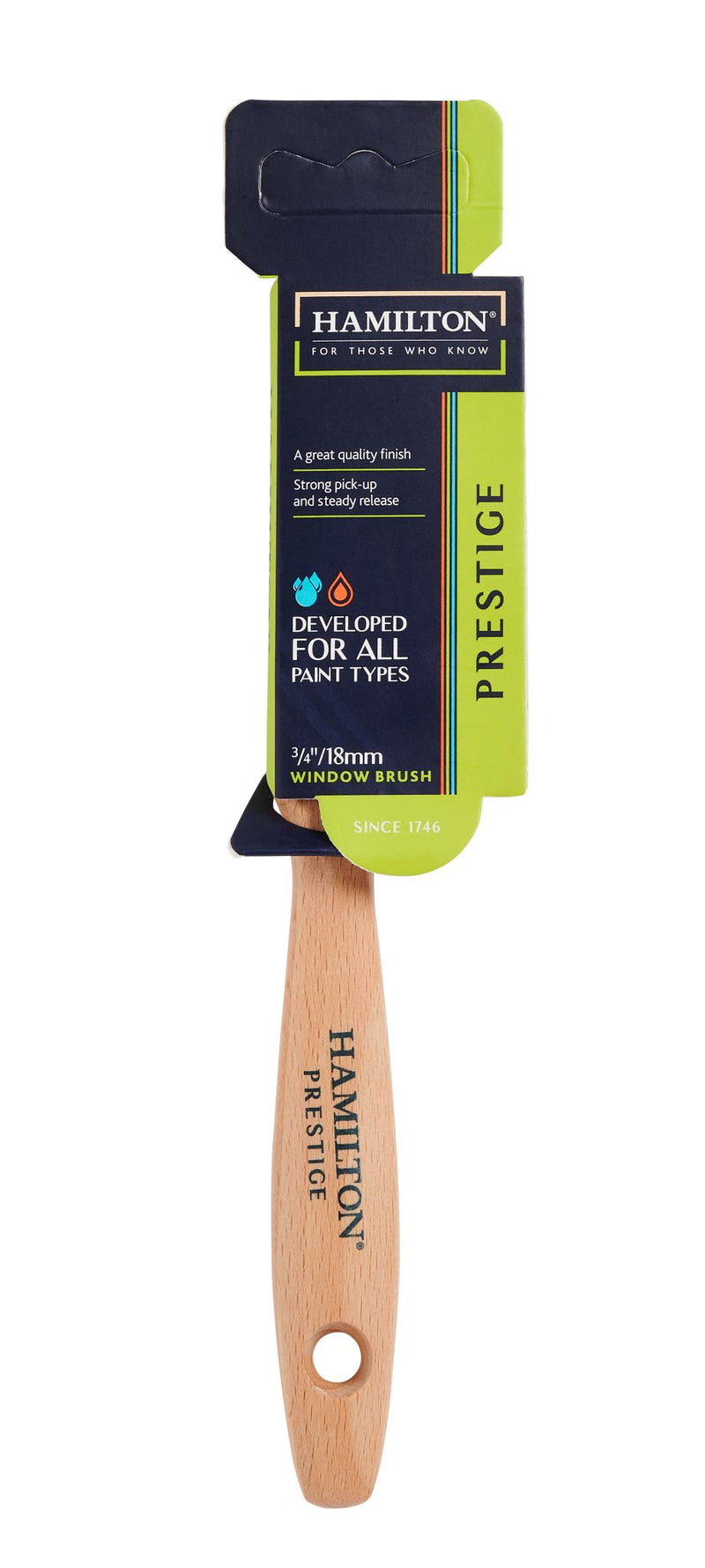 Hamilton Prestige 0.75″ Synthetic Window Brush — Trade Pack of 6