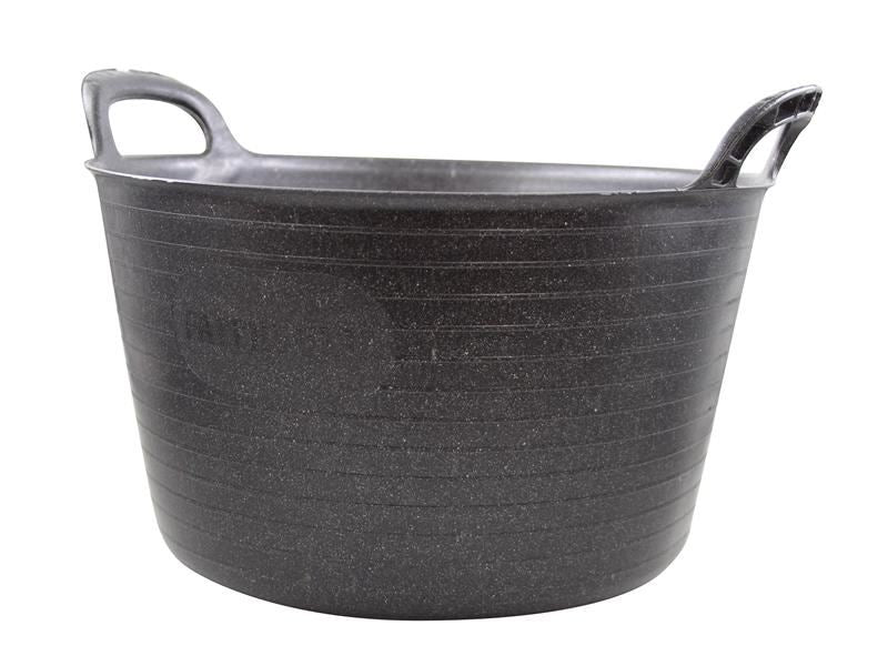 Faithfull Eco Flex Tub 15 litre - Recycled Black Faithfull - RockBottom Northampton
