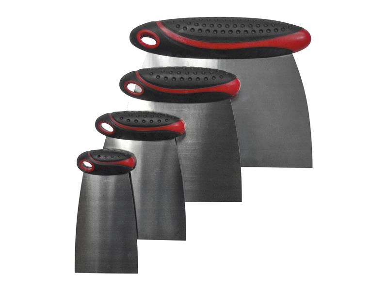 Faithfull Stainless Steel Filler & Spreader Set, 4 Piece Faithfull - RockBottom Northampton