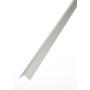 Rothley Angle Equal Sided - Anodised Aluminium - Silver 25mm x 25mm x 2mm x 1m