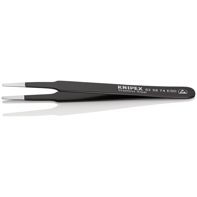 Draper 23362 KNIPEX 92 58 74 ESD Universal Tweezers, 118mm