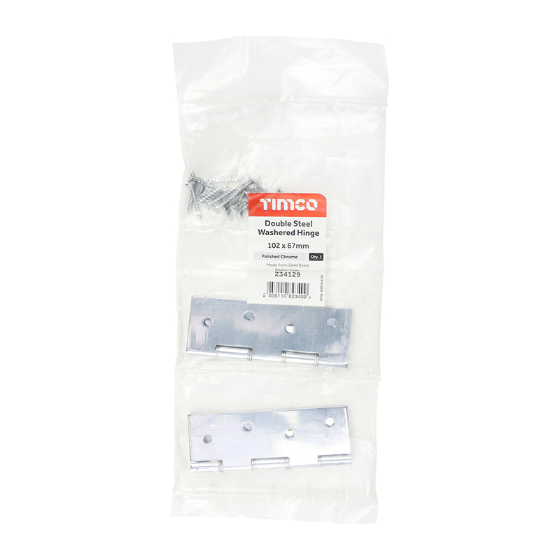 TIMCO Double Washered Brass Hinges