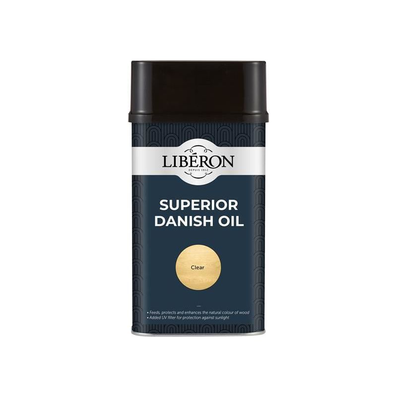 Liberon Superior Danish Oil 1 litre Liberon - RockBottom Northampton