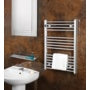 SupaPlumb Chrome Straight Towel Rail 500 x 800mm