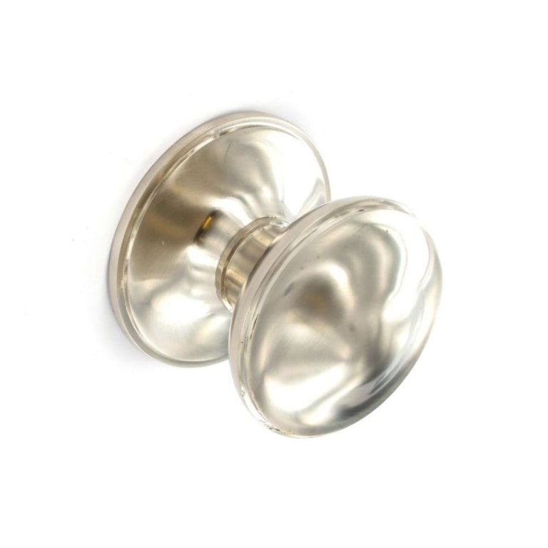 Securit Brushed Nickel Centre Knob 75mm - Pack of 2