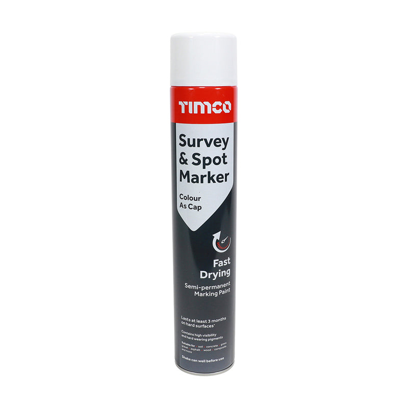 TIMCO Survey & Spot Marker Yellow - 750ml